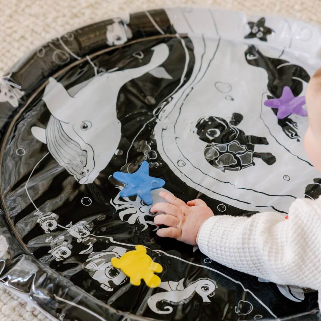 Under The Sea High Contrast Sensory Water Mat