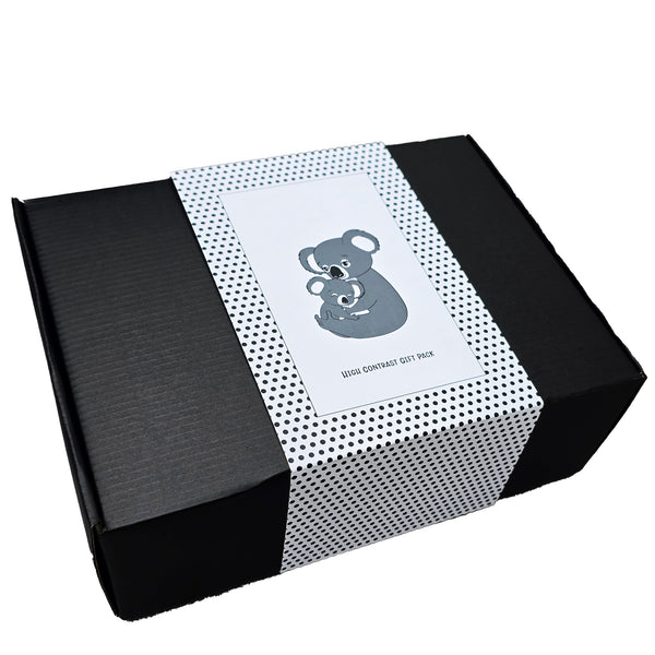 black and white baby gift, black and white baby gift box, black and white baby gift set, high contrast baby gift set, high contrast baby gift, baby shower gift box, baby shower gift, baby shower gift set, baby gifts, baby gift box, newborn gift box, newborn gift set, newborn gift, high contrast gift, baby shower gift idea, new baby gift, black and white baby toys, high contrast baby toys, gender neutral baby gift, unisex baby gift box, unisex baby gift, unisex baby shower gift,