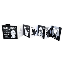 Load image into Gallery viewer, Welcome To The World Little One Black and White Baby Book

