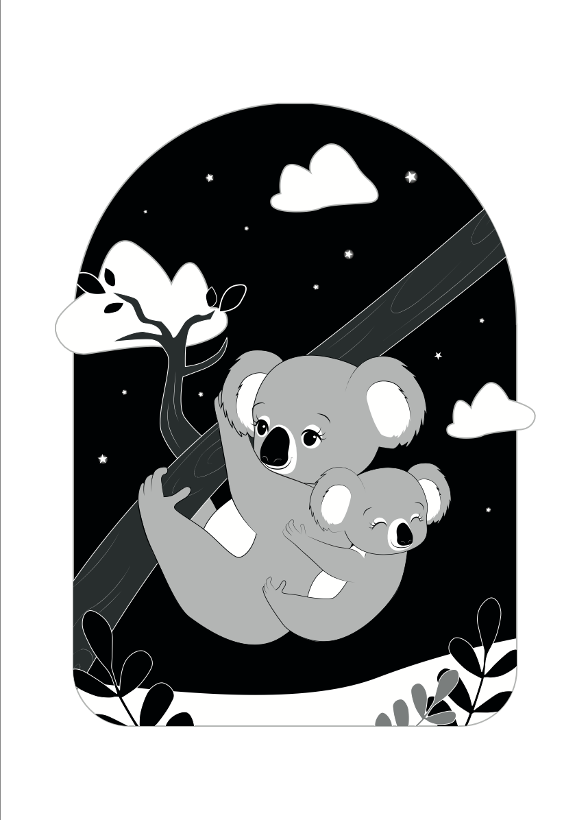 A3 Koala Print