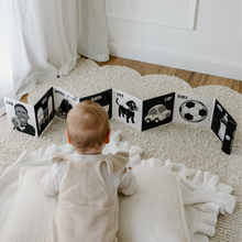 Load image into Gallery viewer, Welcome To The World Little One Black and White Baby Book
