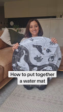 Load and play video in Gallery viewer, Under The Sea High Contrast Sensory Water Mat
