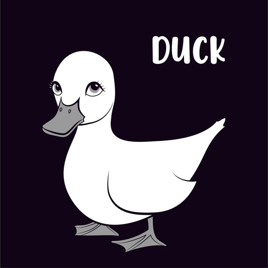 Sticker - "Duck" - Young Wonderer Baby Boutique