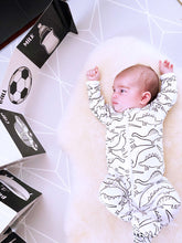Load image into Gallery viewer, Welcome To The World Little One Book, High Contrast, Black and White Baby Book, Young Wonderer, baby book, high contrast book, high contrast baby book, black and white baby book, black and white baby toys, black and white baby toy, tummy time book, black and white baby toys, black and white baby book australia, high contrast book australia, tummy time, black and white baby shop, black and white baby toys, black and white baby toy, high contrast baby toy
